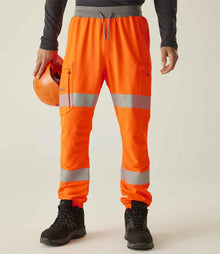 Regatta High Visibility Prolite Stretch Jog Pants RG536 - RG536 Orange Model