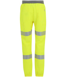 Regatta High Visibility Prolite Stretch Jog Pants RG536 - RG536 Yellow Back