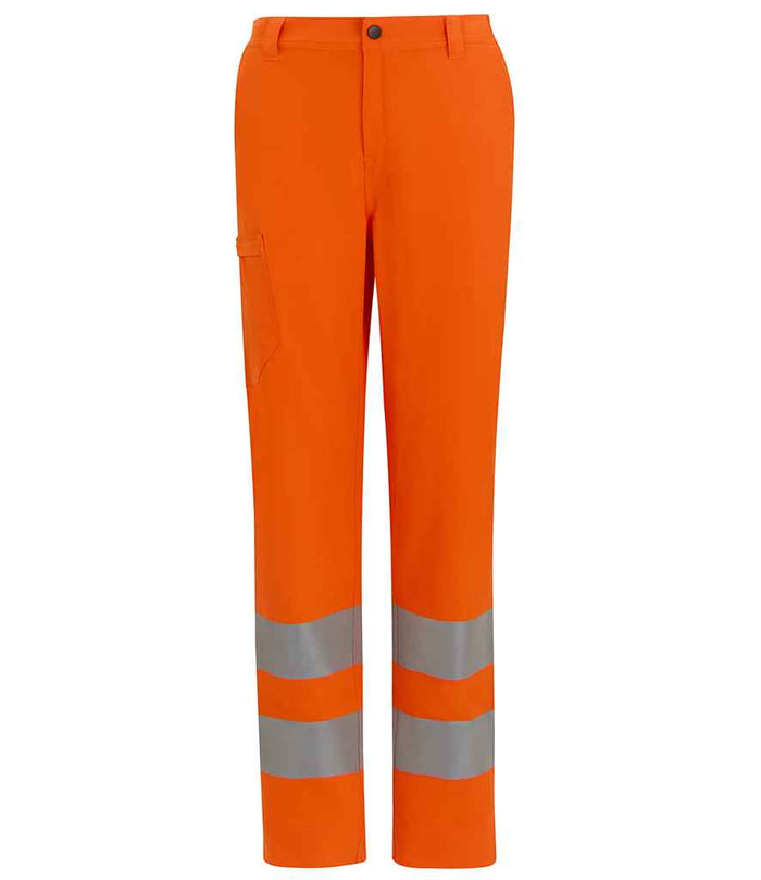 Regatta High Visibility Pro Contract Stretch Action Trousers RG547 - Orange