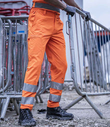 Regatta High Visibility Pro Contract Stretch Action Trousers RG547 - RG547 Orange Model