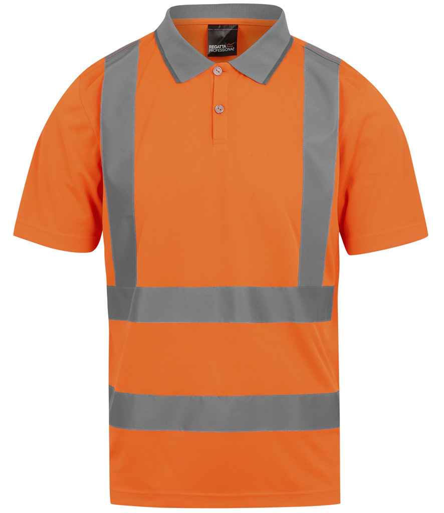 Regatta High Visibility Pro Contract Polo Shirt RG555 - Orange