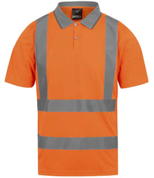 Regatta High Visibility Pro Contract Polo Shirt RG555 - Orange