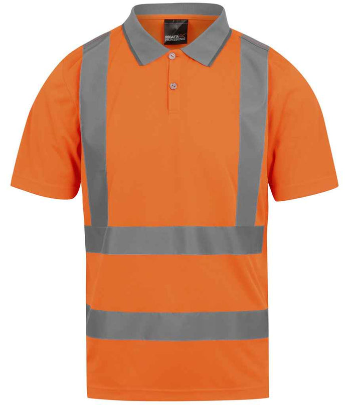 Regatta High Visibility Pro Contract Polo Shirt RG555 - Orange