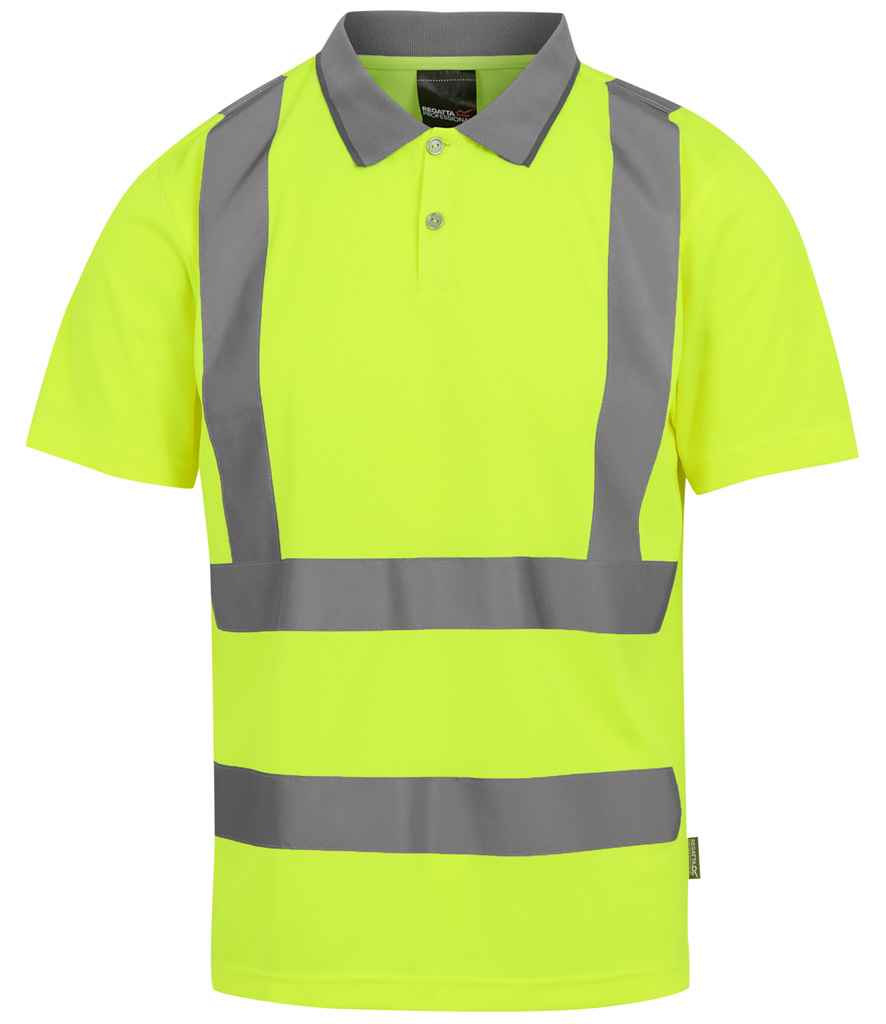 Regatta High Visibility Pro Contract Polo Shirt RG555 - Yellow