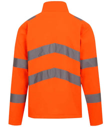 Regatta High Visibility Pro Contract Ablaze Soft Shell Jacket RG557 - RG557 Orange Back