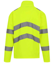 Regatta High Visibility Pro Contract Ablaze Soft Shell Jacket RG557 - RG557 Yellow Back