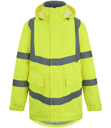 Regatta High Visibility Pro Contract Dover Parka RG559 - Yellow