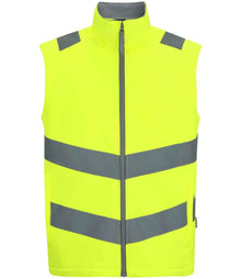 Regatta High Visibility Pro Contract Ablaze Soft Shell Bodywarmer RG560 - Yellow