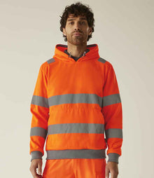 Regatta High Visibility Pro Contract Hoodie RG564 - RG564 Orange Model