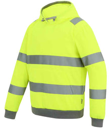 Regatta High Visibility Pro Contract Hoodie RG564 - RG564 Yellow Side