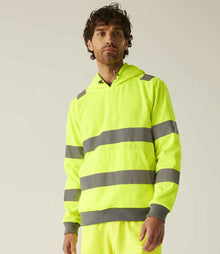 Regatta High Visibility Pro Contract Hoodie RG564 - RG564 Yellow Model