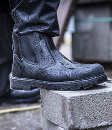 Regatta Safety Footwear Waterproof S3 Dealer Boots RG589 - RG589 Black Model