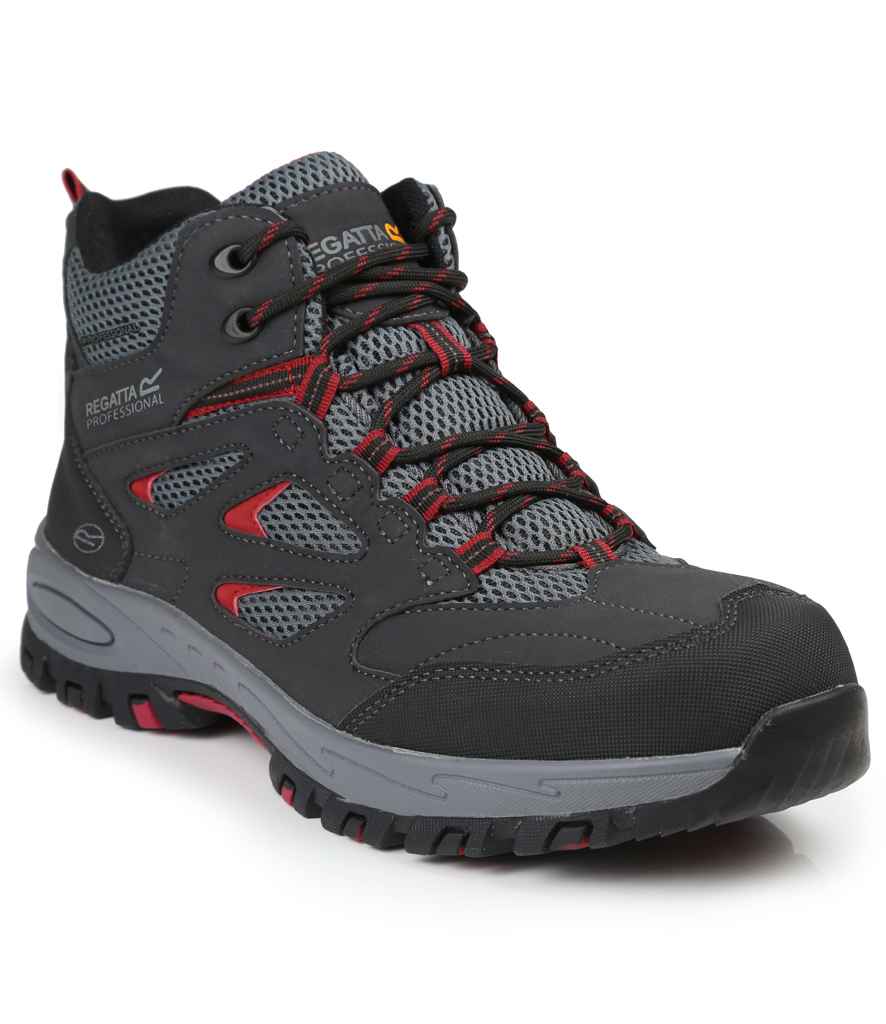Regatta Safety Footwear Mudstone S1P Safety Hikers RG593 – Ash/Rifle product image
