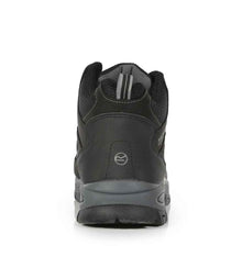 Regatta Safety Footwear Mudstone S1P Safety Hikers RG593 - RG593 Black/Granite Back