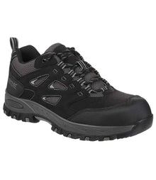Regatta Safety Footwear Mudstone S1P Safety Trainers RG597 - Black/Granite