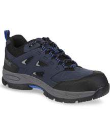 Regatta Safety Footwear Mudstone S1P Safety Trainers RG597 - Navy/Oxford Blue