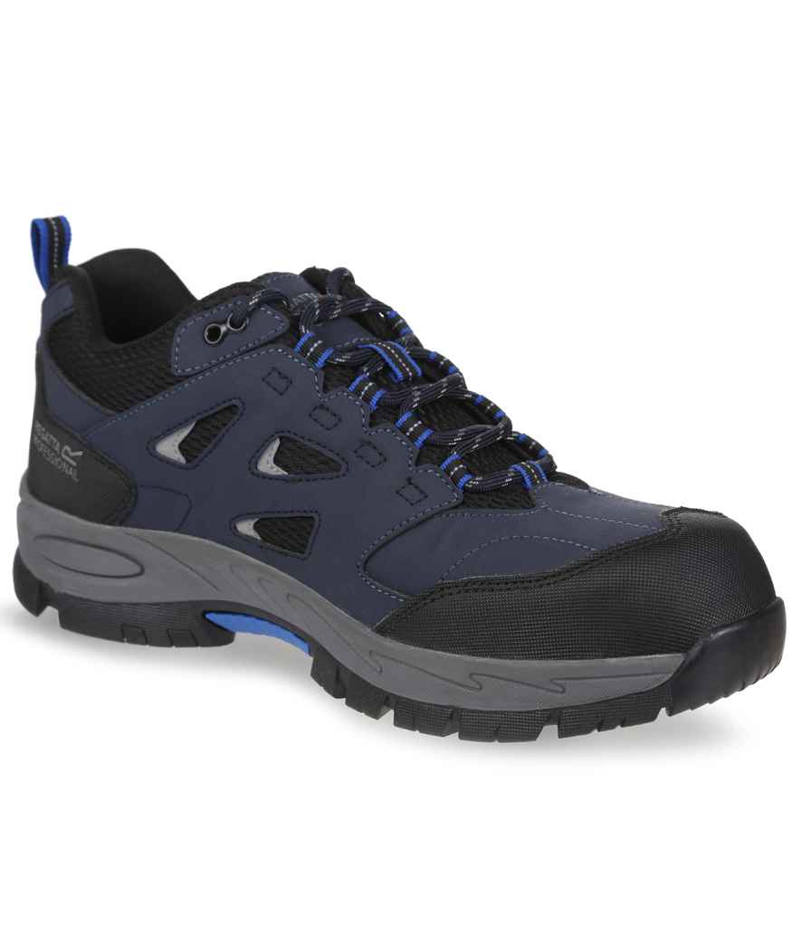 Regatta Safety Footwear Mudstone S1P Safety Trainers RG597 - Navy/Oxford Blue