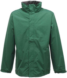 Regatta Ardmore Waterproof Shell Jacket RG601 - Bottle Green/Seal Grey