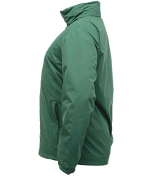 Regatta Ardmore Waterproof Shell Jacket RG601 - RG601 Bottle Green/Seal Grey Side