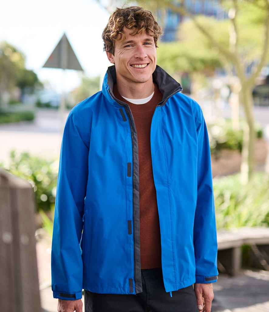 Regatta Ardmore Waterproof Shell Jacket RG601 - RG601 Oxford Blue/Seal Grey Model