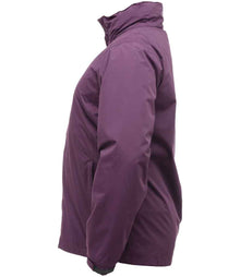 Regatta Ardmore Waterproof Shell Jacket RG601 - RG601 Majestic Purple/Seal Grey Side