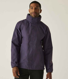 Regatta Ardmore Waterproof Shell Jacket RG601 - RG601 Majestic Purple/Seal Grey Model