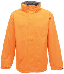 Regatta Ardmore Waterproof Shell Jacket RG601 - Sun Orange/Seal Grey
