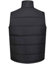 Regatta Altoona Padded Bodywarmer RG605 - RG605 Black/Black Back