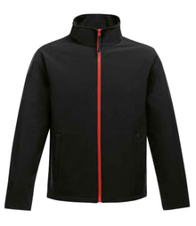 Regatta Ablaze Printable Soft Shell Jacket RG627 - Black/Classic Red