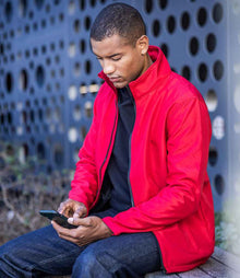 Regatta Ablaze Printable Soft Shell Jacket RG627 - RG627 Classic Red/Black Model
