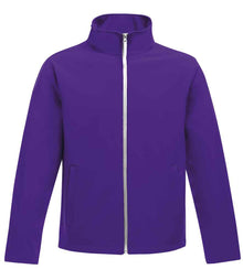 Regatta Ablaze Printable Soft Shell Jacket RG627 - Vibrant Purple/Black