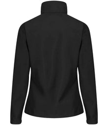 Regatta Ladies Ablaze Printable Soft Shell Jacket RG628 - RG628 Black/Classic Red Back