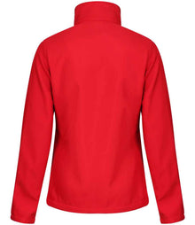 Regatta Ladies Ablaze Printable Soft Shell Jacket RG628 - RG628 Classic Red/Black Back