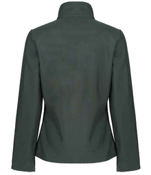 Regatta Ladies Ablaze Printable Soft Shell Jacket RG628 - RG628 Dark Spruce/Black Back