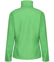 Regatta Ladies Ablaze Printable Soft Shell Jacket RG628 - RG628 Extreme Green/Black Back