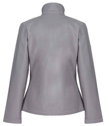 Regatta Ladies Ablaze Printable Soft Shell Jacket RG628 - RG628 Rock Grey/Black Back
