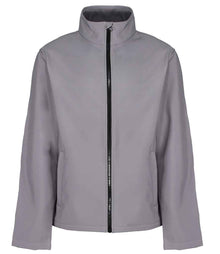 Regatta Ladies Ablaze Printable Soft Shell Jacket RG628 - Rock Grey/Black