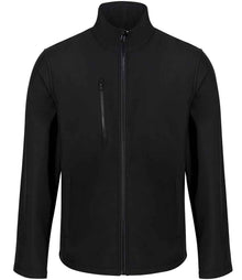 Regatta Ablaze Three Layer Soft Shell Jacket RG631 - Black/Black