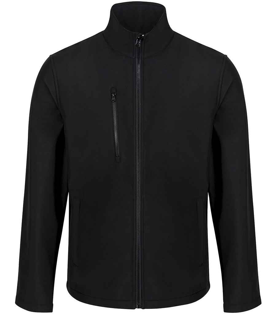 Regatta Ablaze Three Layer Soft Shell Jacket RG631 - Black/Black
