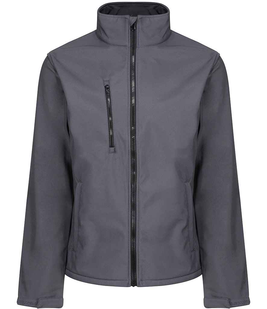 Regatta Ablaze Three Layer Soft Shell Jacket RG631 - Seal Grey/Black