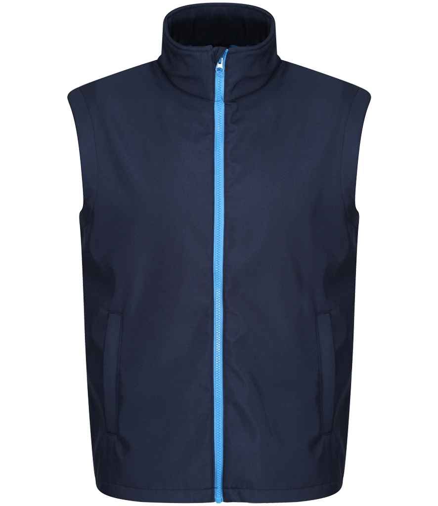 Regatta Ablaze Soft Shell Bodywarmer RG633 - Navy/French Blue
