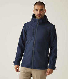 Regatta Erasmus 4-in-1 Soft Shell Jacket RG672 - RG672 Navy/Navy Model