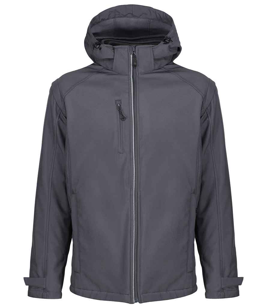 Regatta Erasmus 4-in-1 Soft Shell Jacket RG672 - Seal Grey/Seal Grey