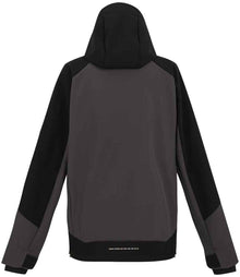 Regatta 4TEX Stretch Three Layer Soft Shell Jacket RG679 - RG679 Slate Grey/Black Back