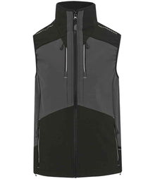 Regatta 4TEX Stretch Three Layer Soft Shell Bodywarmer RG681 - Slate Grey/Black