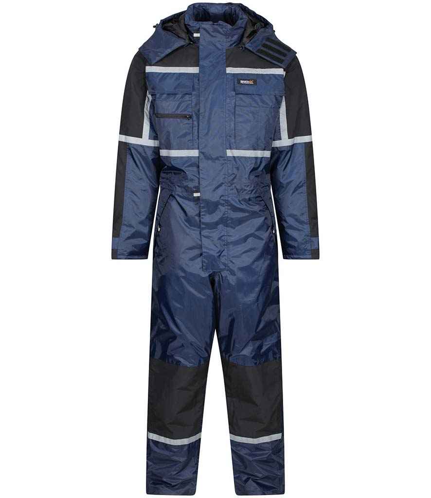 Regatta Pro Waterproof Insulated Coverall RG725 - Navy
