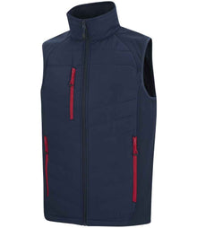 Regatta Pro Universal Bodywarmer RG735 - RG735 Navy/Classic Red Side