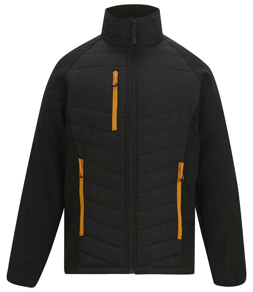 Regatta Pro Universal Jacket RG736 - Black/Orange Pop