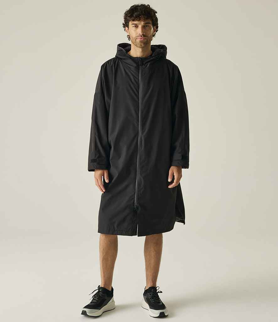 Regatta Pro Unisex Changing Robe RG738 - RG738 Black/Slate Grey Model