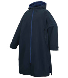 Regatta Pro Unisex Changing Robe RG738 - RG738 Navy/New Royal Blue Side
